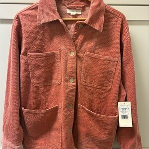 O'Neill Women's Corduroy Shacket Coral